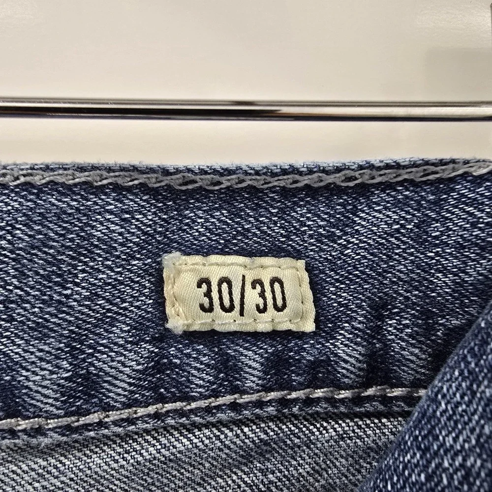 Ariat M2 Jeans Mens 30x28 Relaxed Boot Cut Western Cowboy Denim Blue